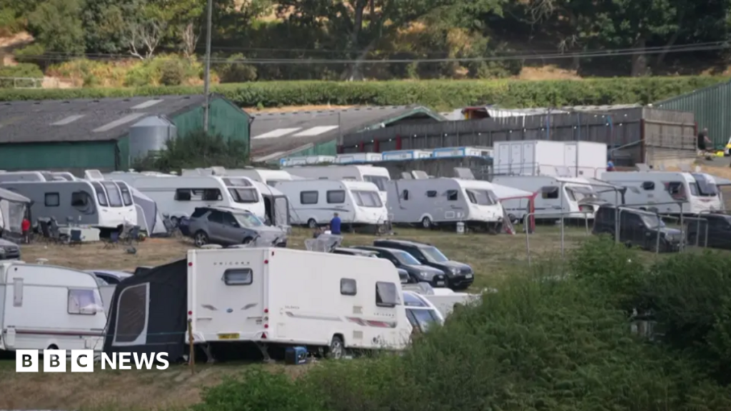Three drugs arrests after man dies at campsite near Royal Welsh Show