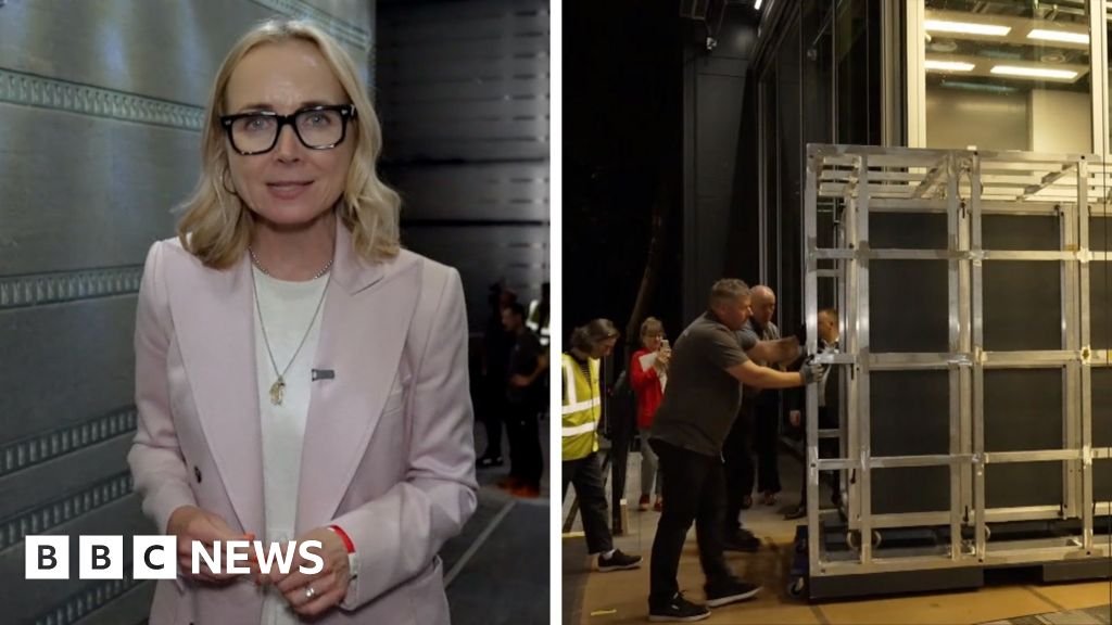 Watch: Historic Bayeux Tapestry arrives at British Museum