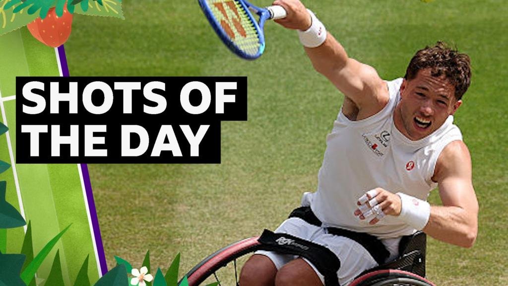 Wimbledon 2026: best shots from day 13