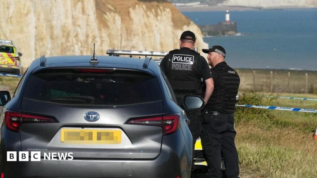 Man dies after van fall from Peacehaven cliffs, Sussex Police say