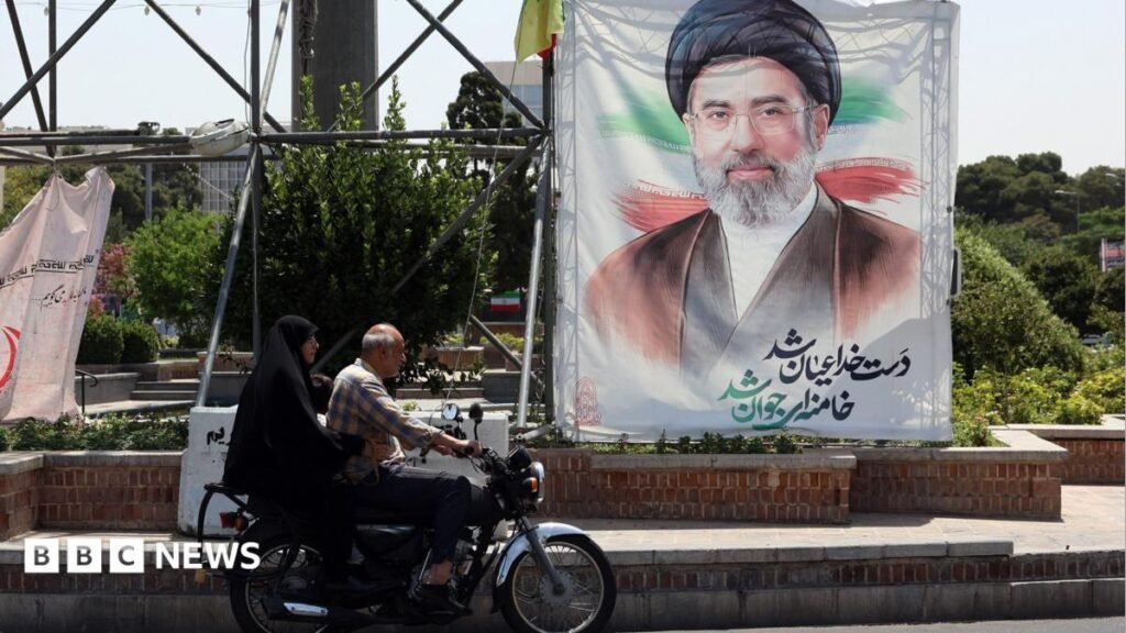 Iran supreme leader calls for revenge after father’s burial