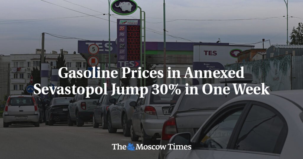 Gasoline Prices in Annexed Sevastopol Jump 30% in One Week