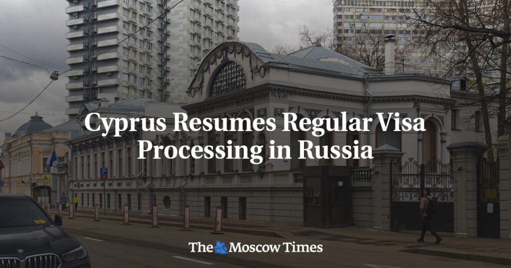 Cyprus Resumes Regular Visa Processing in Russia