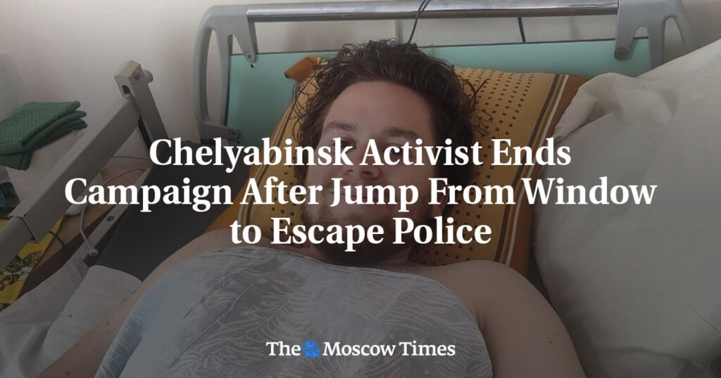 Chelyabinsk Activist Ends Campaign After Jump From Window to Escape Police
