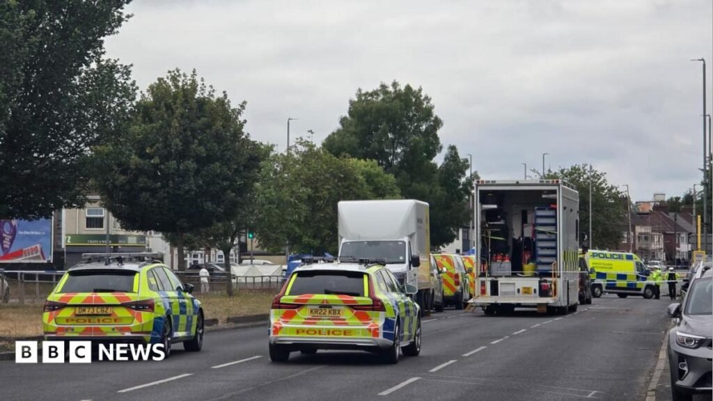 Four men killed in Huyton, Merseyside, as car hits lamp-post
