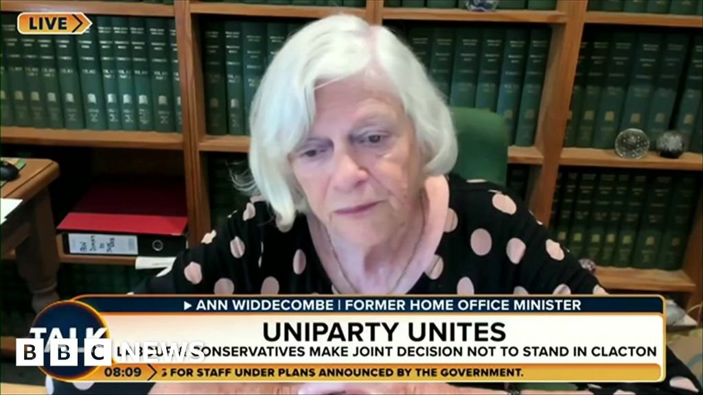 Ann Widdecombe’s last public appearance on TalkTV