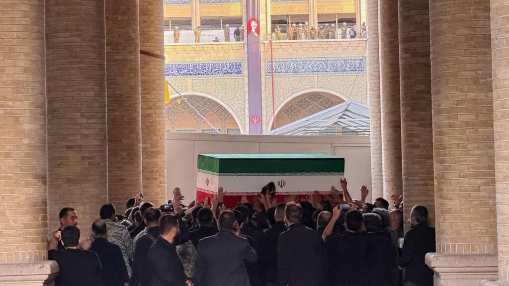 West Asia war LIVE: Supreme Leader Khamenei’s body arrives at Tehran religious complex for funeral, says state media