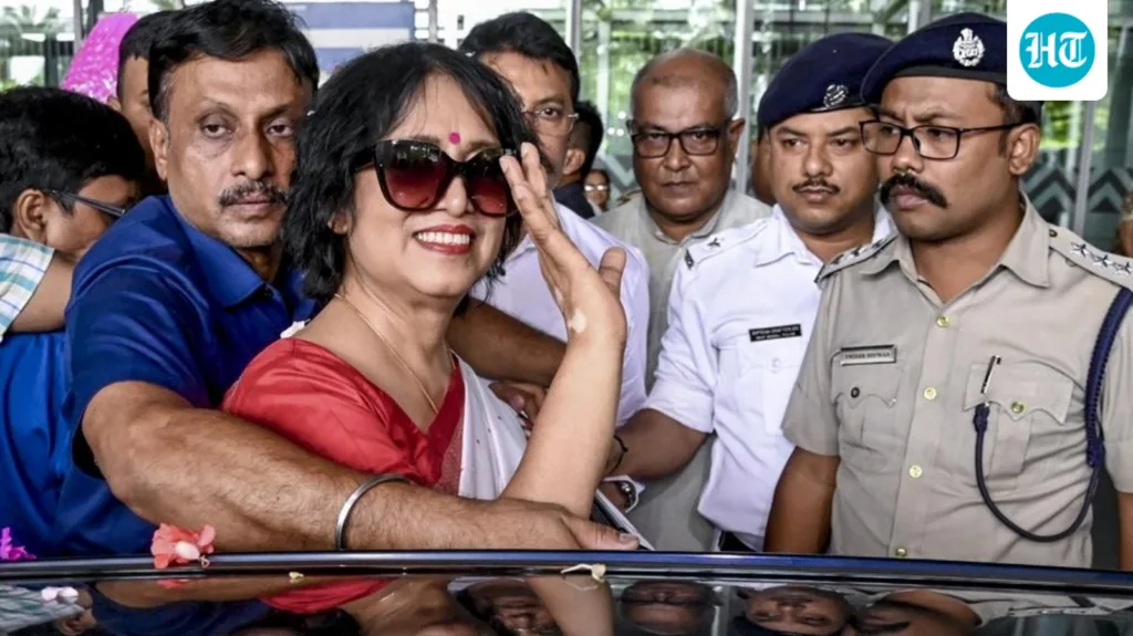 Taslima Nasreen touches down in Kolkata after 18 years, says happy to return