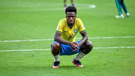 Brazil’s Vinicius Jr undergoes chin harmonisation procedure, looks unrecognisable post FIFA World Cup