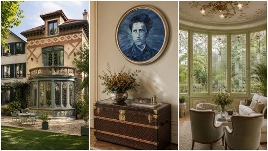 You won’t believe what Louis Vuitton’s actual home looks like: Stained glass to pistachio walls