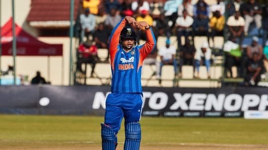Vaibhav Sooryavanshi explains ‘A’ gesture, Rinku Singh’s role in viral celebration after fifty: ‘It was for my mom’