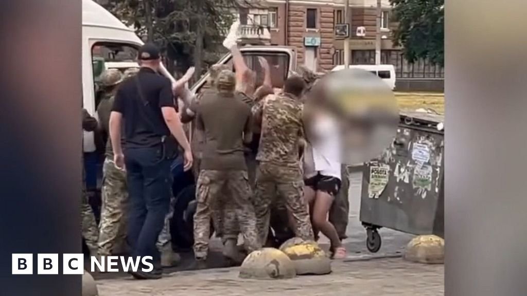 Why are Ukraine’s military recruiters facing violence in their own country?
