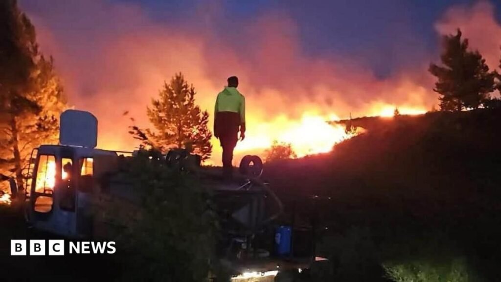 Huge firebreaks help to contain Cairngorms wildfire after flare-up