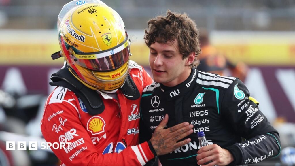 British Grand Prix: Kimi Antonelli beats Charles Leclerc and Lewis Hamilton to Silverstone pole
