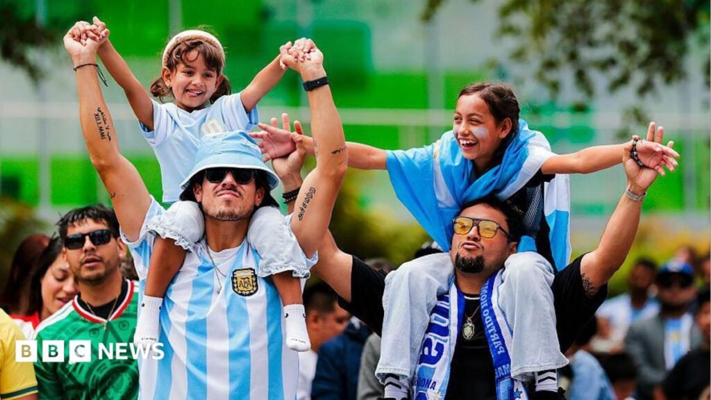 In pictures: Joyous fans across the US and Canada watch World Cup final