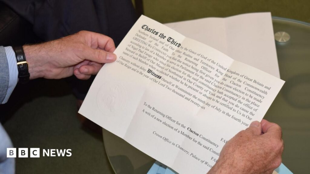 Clacton by-election to be held 13 August