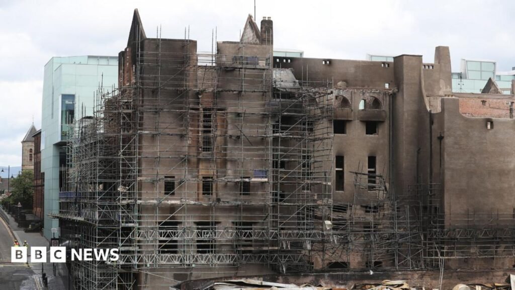 Glasgow School of Art cannot restore fire-hit Mackintosh Building