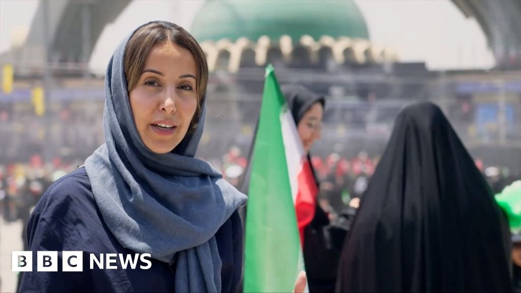 BBC in Tehran as mourners gather for former supreme leader’s funeral