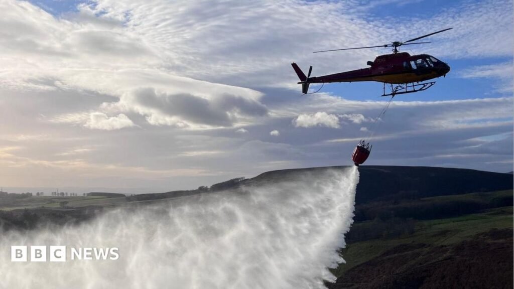 Does Scotland have the helicopters it needs to fight wildfires?