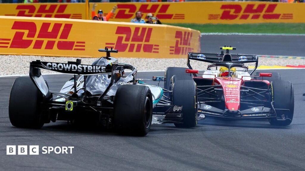 Belgian Grand Prix: George Russell ‘numb to disappointment’ as title hopes take another blow