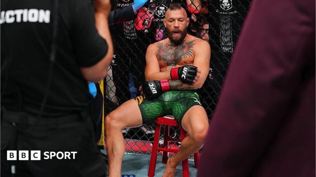 McGregor vs Holloway 2: Conor McGregor injured 69 seconds into UFC comeback