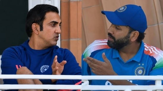 Rohit Sharma in tense chat with Gautam Gambhir after Lord’s century gives BCCI selectors a headache