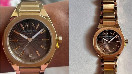 Emporio Armani Sync Watch review: Why this gold-tone timepiece instantly became my favourite accessory