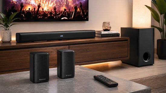 Home speaker upgrades under ₹10,000: Discover the best soundbars and speakers with our top 10 picks for every home
(HT Tech)