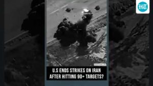US-Iran War: US Says It Has Ended Strikes On Iran After Hitting More Than 90 Targets