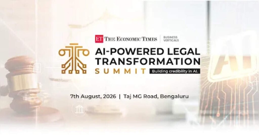 Join the AI-Powered Legal Transformation Summit 2026 in Bengaluru, ETLegalWorld