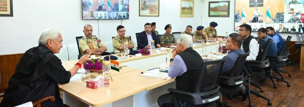 LG Sinha Reviews Management of Shri Amarnath Ji Yatra 2026