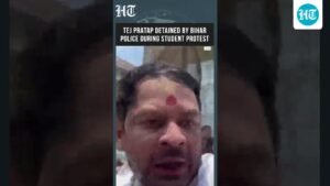 Tej Pratap Yadav Detained During Bihar Bandh Protest; Massive Clashes Over NEET Row