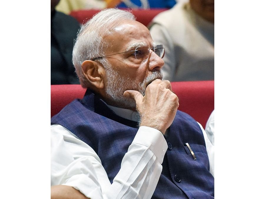 PM Modi chairs high-level meeting in Parliament as Rajya Sabha begins discussion on Public Examinations Amendment Bill