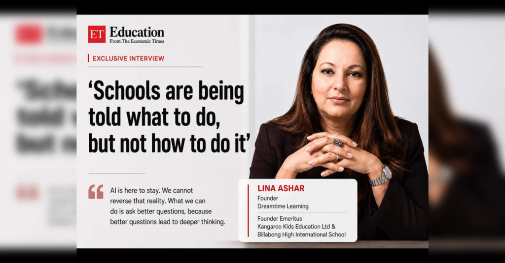 Lina Ashar on NEP, AI and future of education, ETEducation