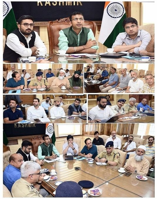 Div Com Kashmir Reviews Eid Milad-un-Nabi Preparations