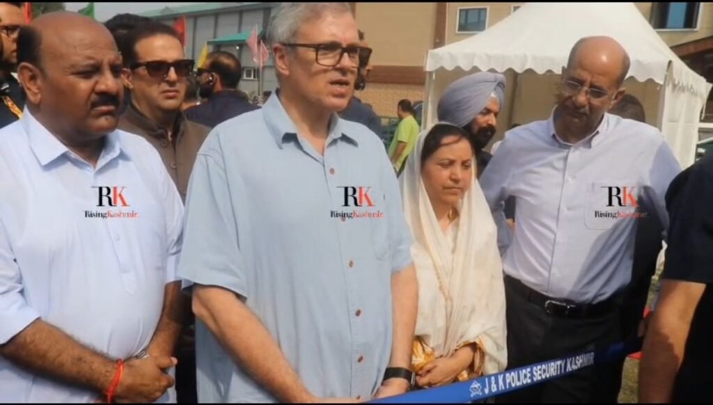 CM Omar ahead of meeting US Envoy