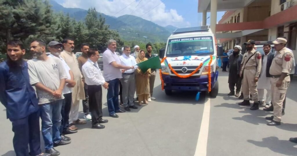 MLA Banihal flagged off ₹52 lakh Mobile Medical for Khari Block