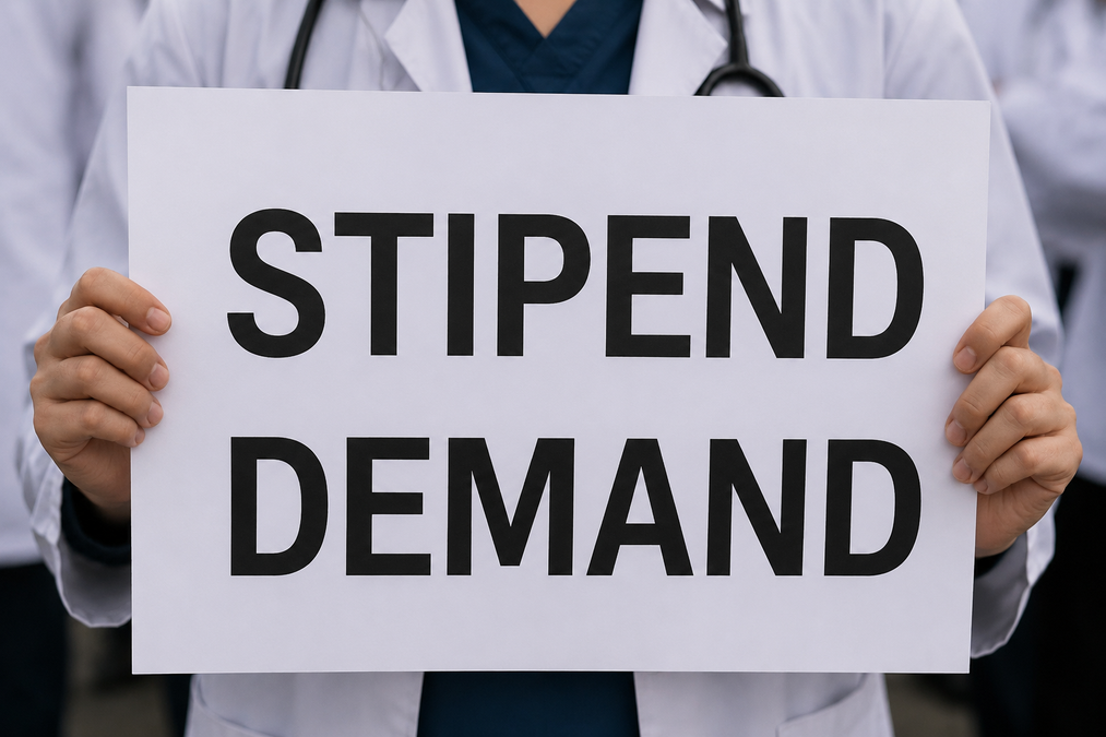 J&K MBBS Interns Announce Strike From Aug 31 Over Stipend Demand