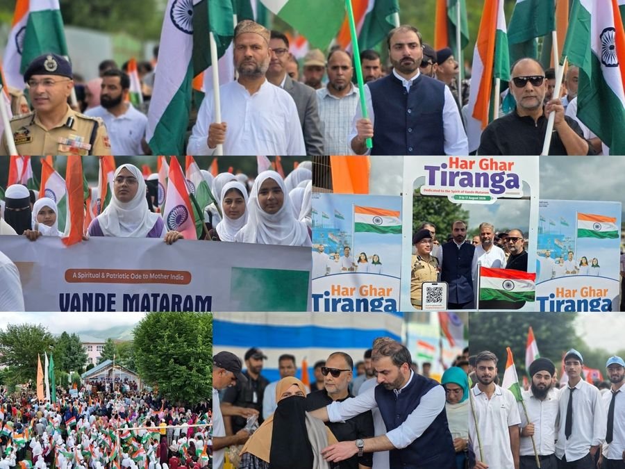 Pulwama begins Har Ghar Tiranga 2026 with patriotic rally