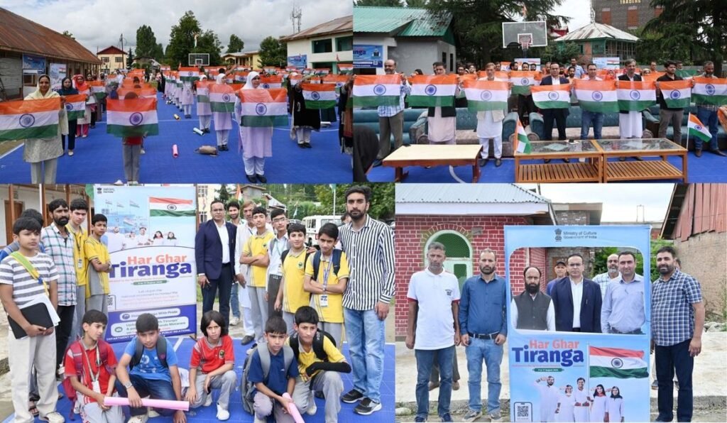 Har Ghar Tiranga campaign gets enthusiastic kick-start across Shopian