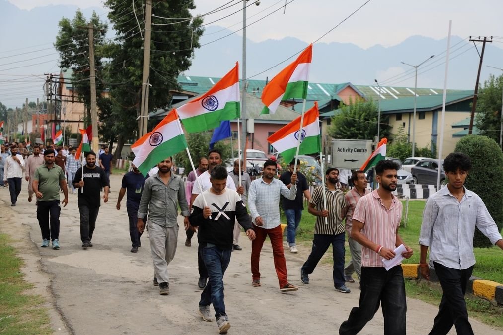 NIT Srinagar organises Tiranga rally