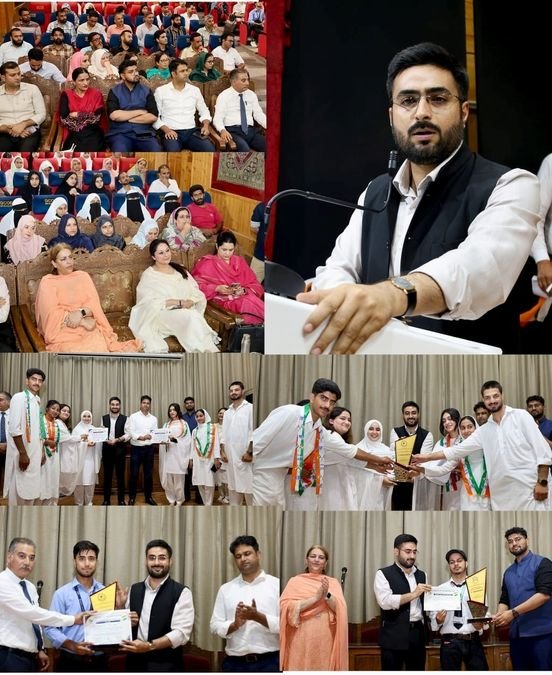 DC Srinagar presides over Inter-College Patriotic Singing and Painting Competition at GCoE