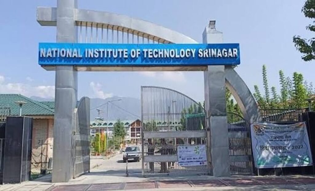 Director NIT Srinagar visits key sections, reviews Mega Hostel work