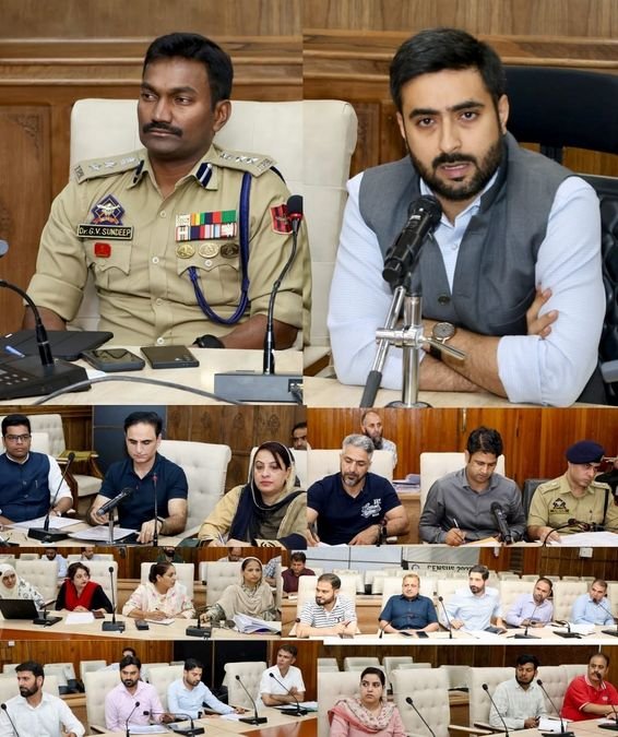 DC Srinagar, SSP review anti-drug measures in District NCORD meeting