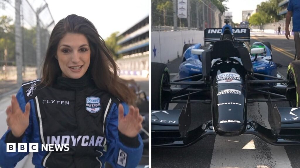 Taking a 180mph spin round America’s birthday Grand Prix racetrack