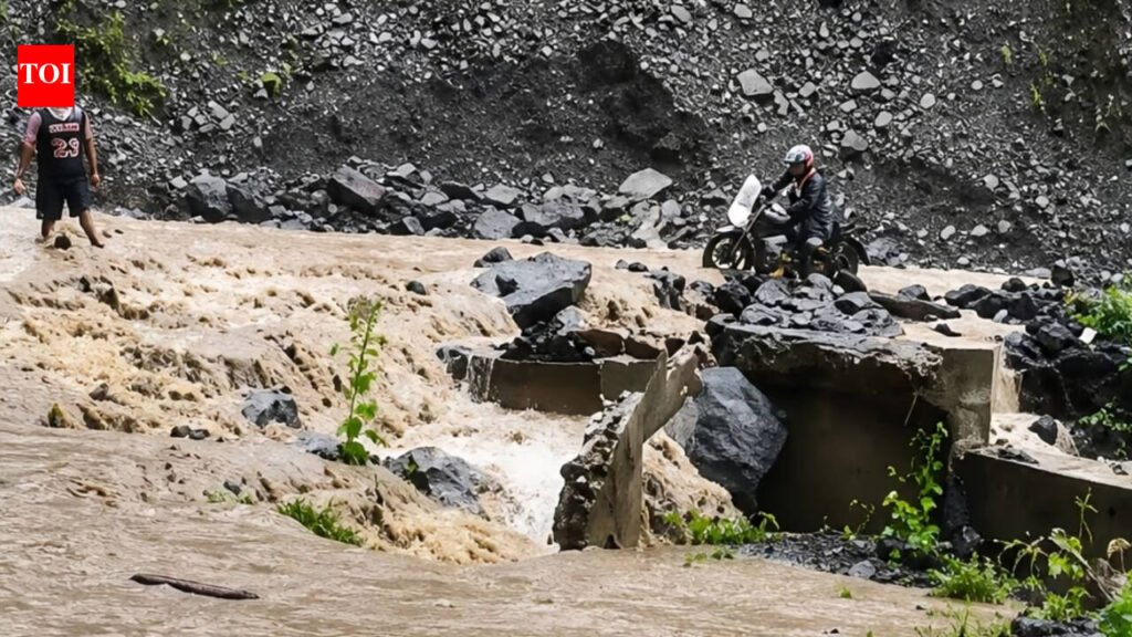 Between Landslides & Raging Rivers: Bikers recall seeing warning signs in Nagaland 2 days before Assam deluge | Guwahati News