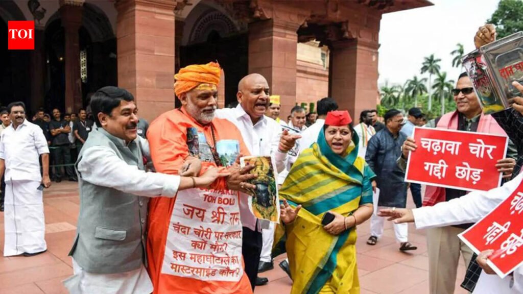 Complaint filed against MP Pappu Yadav over Parliament protest on Ram Mandir donation ‘theft’ row | Delhi News