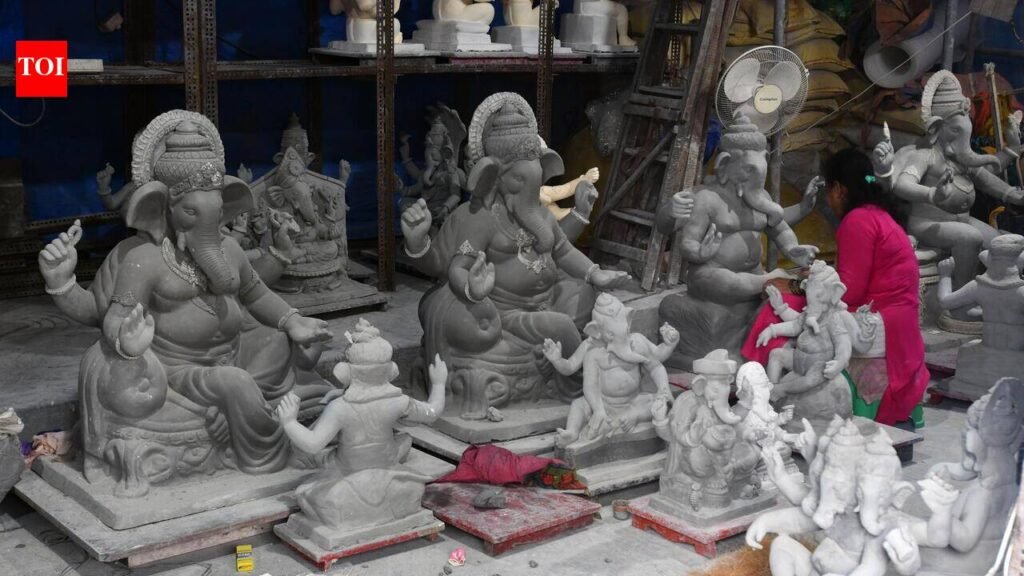 CM Devendra Fadnavis holds stakeholder meeting in Mumbai on PM Modi’s call for clay Ganesh idols | Mumbai News