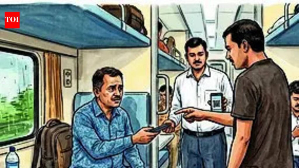 Bengaluru bound passenger claims TTE took money on personal UPI; probe begins one month later | Bengaluru News