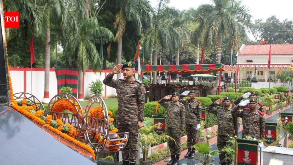 Tributes paid to Rashtriya Rifles martyrs on raising day at BRC | Patna News
